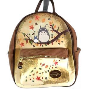 Brown and Cream Backpack
